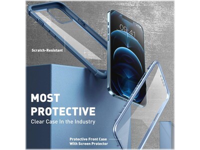 i-Blason Ares Blue Snap Case for iPhone 13 Pro Max (iPhone2021-6.7-Ares-SP-Azure)