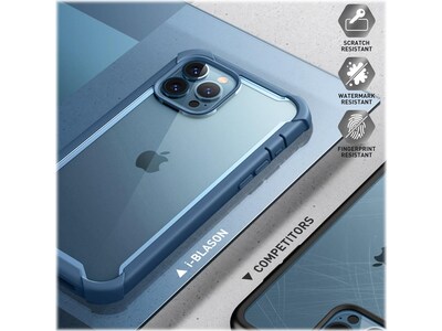 i-Blason Ares Blue Snap Case for iPhone 13 Pro Max (iPhone2021-6.7-Ares-SP-Azure)