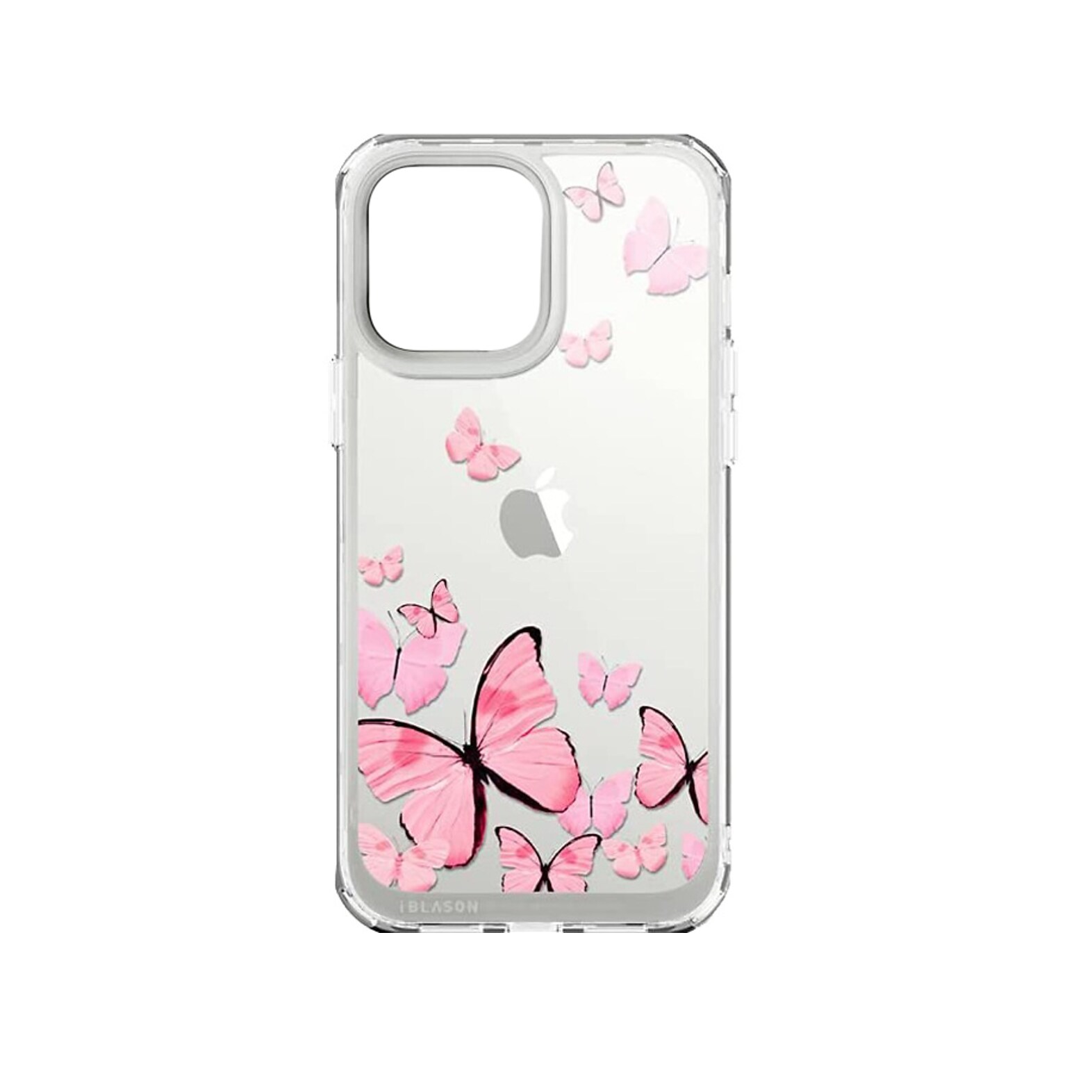 i-Blason Halo Butterfly Pink Snap Case for iPhone 13 Pro Max (iPhone2021-6.7-Halo-E)