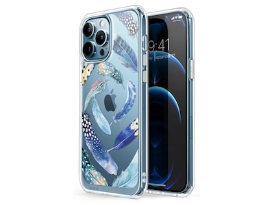 i-Blason Halo Feather Swirl Snap Case for iPhone 13 Pro Max (iPhone2021-6.7-Halo-C)
