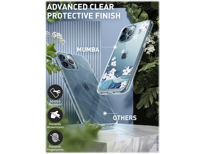 i-Blason Halo Floral Sea Snap Case for iPhone 13 Pro Max (iPhone2021-6.7-Halo-G)