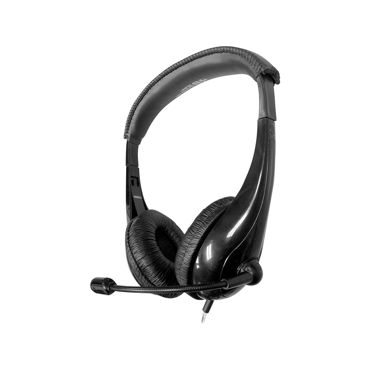 Hamilton Buhl Motiv8 Stereo On Ear Headset, Black (M8BK2)