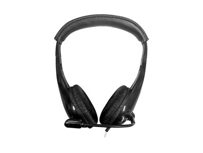 Hamilton Buhl Motiv8 Stereo On Ear Headset, Black (M8BK2)