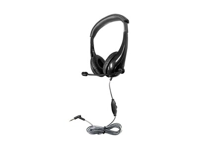 Hamilton Buhl Motiv8 Stereo On Ear Headset, Black (M8BK2)