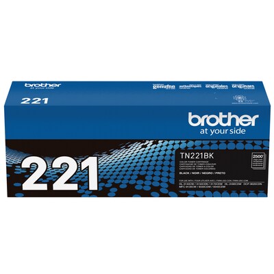 Brother TN-221 Black Standard Yield Toner Cartridge (TN221BK)
