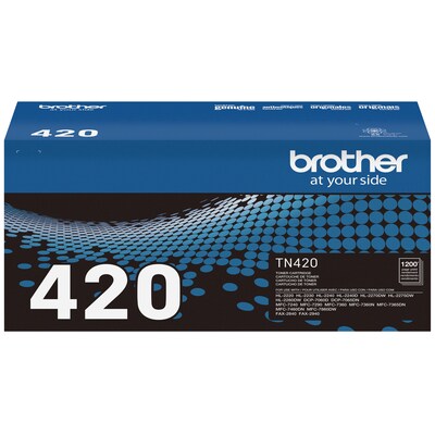 Brother TN-420 Black Standard Yield Toner Cartridge (TN420)
