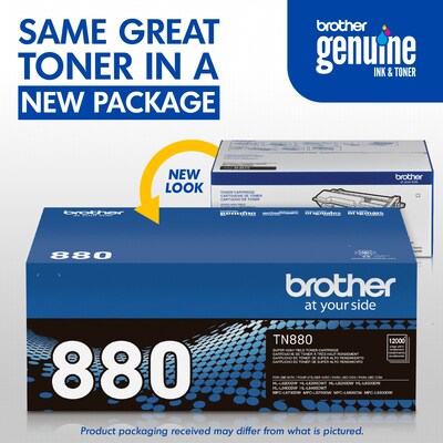 Brother TN-880 Black Extra High Yield Toner Cartridge
