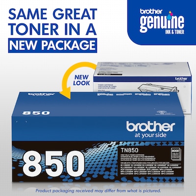 Brother Black High Yield Toner Cartridge (TN-850)