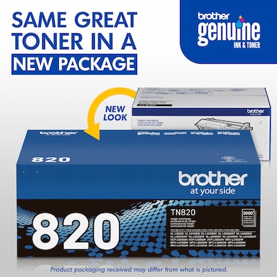 Brother TN-820 Black Standard Yield Toner Cartridge
