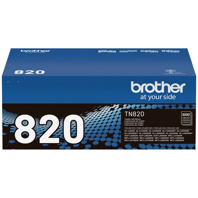 Brother TN-820 Black Standard Yield Toner Cartridge (TN820)