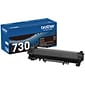 Brother TN 730 Black Standard Yield Toner Cartridge (TN-730), print up to 1200 pages