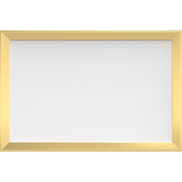 U Brands Steel Dry-Erase Whiteboard, Framed, 1.4 x 1.9 (3323U00-01)