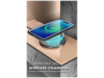 SUPCASE Unicorn Beetle Pro Metallic Blue Rugged Case for iPhone 13 Pro Max (SUP-iPhone2021-6.7-UBPro-SP-Cerulean)