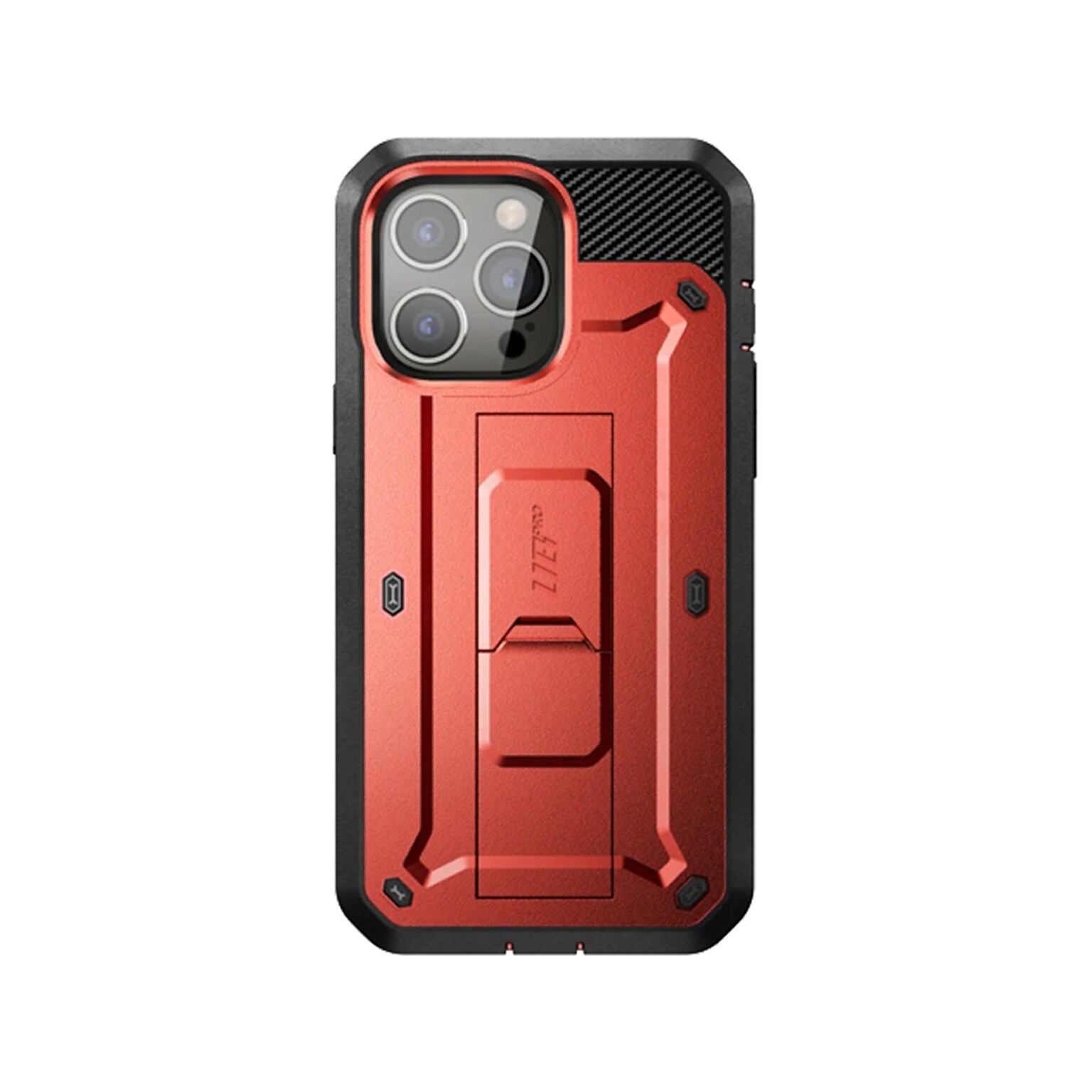 SUPCASE Unicorn Beetle Pro Metallic Red Rugged Case for iPhone 13 Pro Max (SUP-iPhone2021-6.7-UBPro-SP-Ruddy)