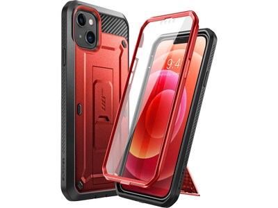 SUPCASE Unicorn Beetle Pro Metallic Red Rugged Case for iPhone 13 (SUP-iPhone2021-6.1-UBPro-SP-Ruddy)