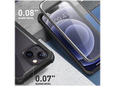 i-Blason Ares Black Snap Case for iPhone 13 (iPhone2021-6.1-Ares-SP-Black)