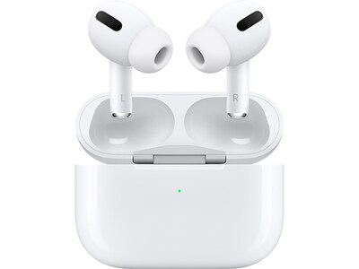 Apple AirPods Pro Wireless Active Noise Canceling Earbuds, Bluetooth, White (MLWK3AM/A)
