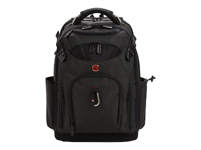 SwissGear USB Work Pack Pro Tool Laptop Backpack, Black with White Dots Plastic (3636200472)