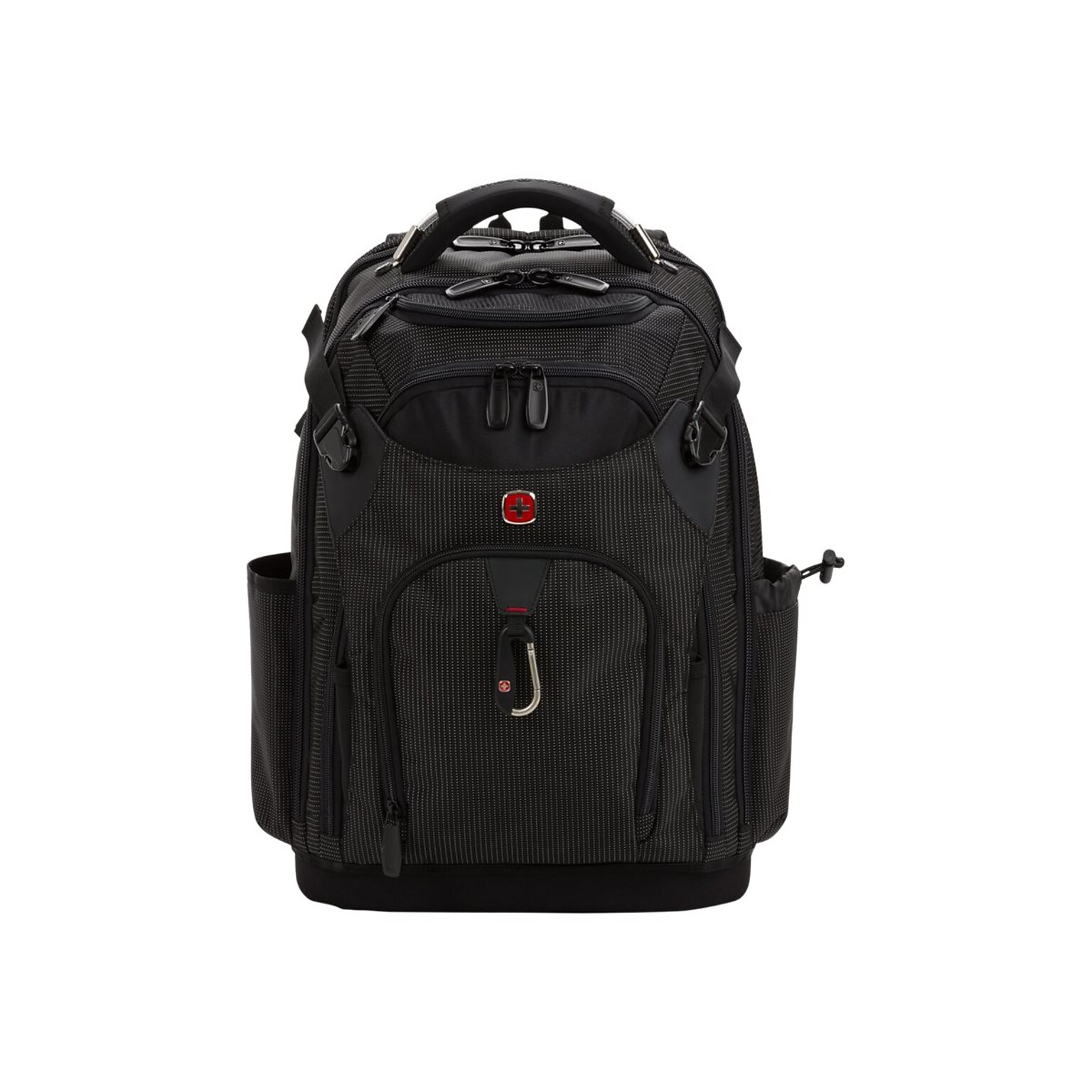 SwissGear USB Work Pack Pro Tool Laptop Backpack, Black with White Dots Plastic (3636200472)