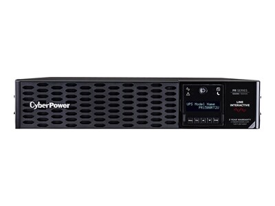 CyberPower Smart App Sinewave 1500VA 2U UPS, 8-Outlet, Black (PR1500RT2U)