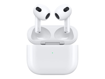 Apple AirPods, 3rd Generation, Wireless Earbuds, Bluetooth, White (MME73AM/A)