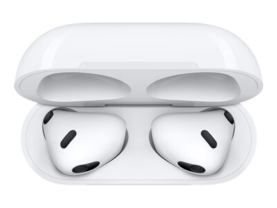 Apple AirPods, 3rd Generation, Wireless Earbuds, Bluetooth, White (MME73AM/A)