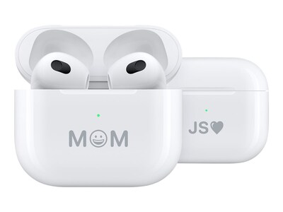 Apple AirPods, 3rd Generation, Wireless Earbuds, Bluetooth, White (MME73AM/A)