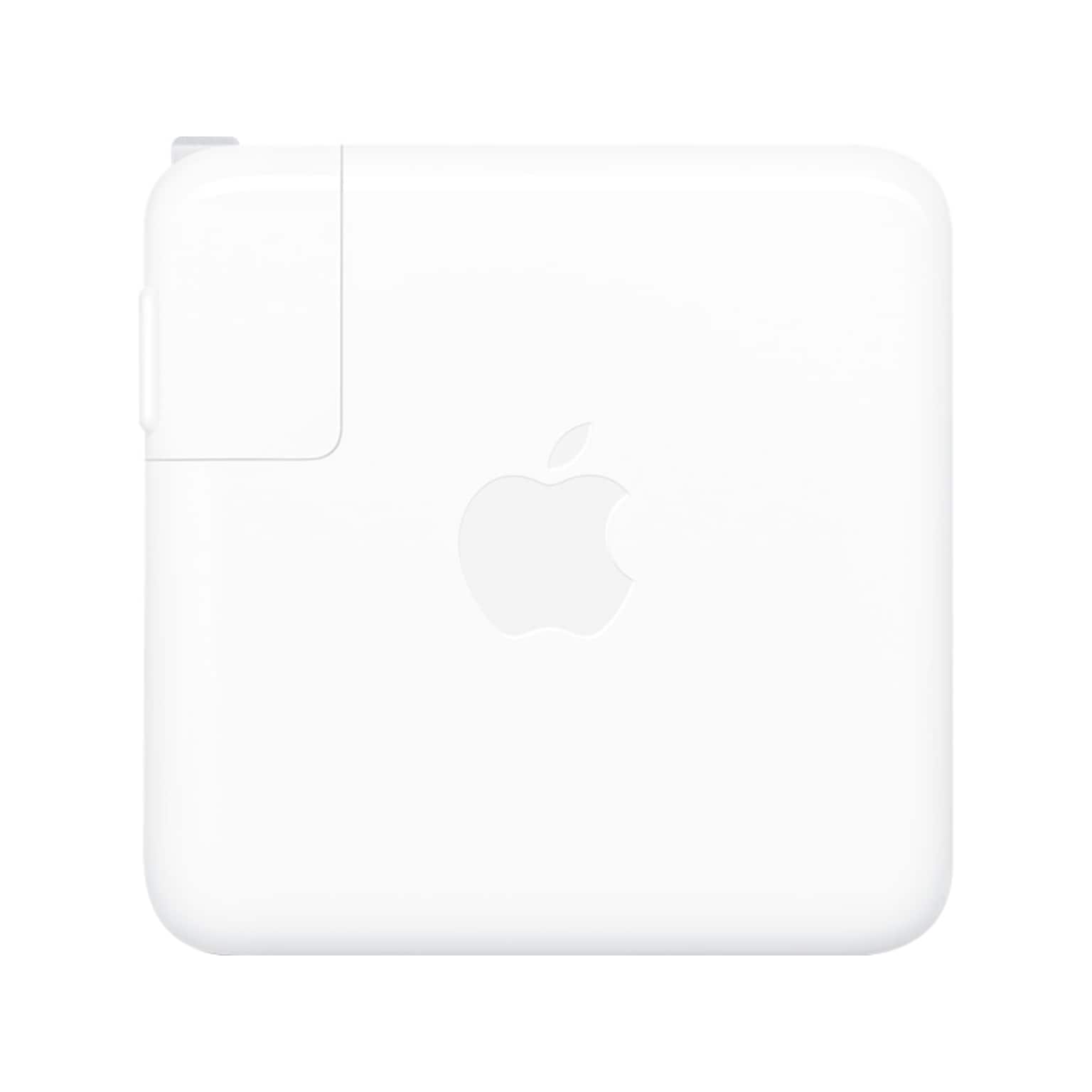 Apple USB Type-C Power Adapter for MacBook Laptops, 67W, White (MKU63AM/A)