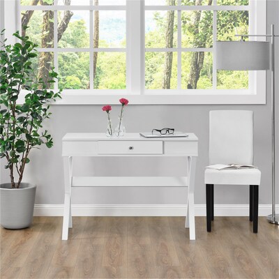Ameriwood Home Paxton 39W Campaign Desk, White (9258096COM)