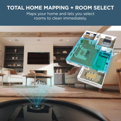 Shark IQ Robot Vacuum Bagless Black RV1000