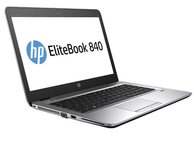 HP EliteBook 840 G4 14" Refurbished Laptop, Intel i5, 8GB Memory, 256GB SSD, Windows 10 Pro (2VC90UT#ABA)