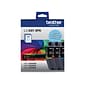 Brother LC401 Cyan/Magenta/Yellow Standard Yield Ink Cartridges, 3/Pack (LC4013PKS)