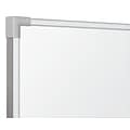 Best-Rite Porcelain Dry-Erase Whiteboard, Anodized Aluminum Frame, 4 x 3 (2029C-25)