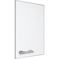 Best-Rite Ultra Trim Magnetic Dry Erase Board, Silver Frame, 3 x 2