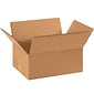 Quill Brand 11.75" x 8.75" x 4.75" Corrugated Shipping Boxes, 200#/ECT-32 Mullen Rated Corrugated, Pack of 25, (1184SC)