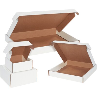 Quill Brand 12" x 12" x 2" Corrugated Shipping Boxes, 200#/ECT-32-B Mullen Rated, 50/Carton (MFL12122)