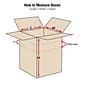 Quill Brand 6" x 6" x 4" Multi-Depth Shipping Boxes, 200#/ECT-32 Mullen Rated Corrugated, Pack of 25, (MD664)