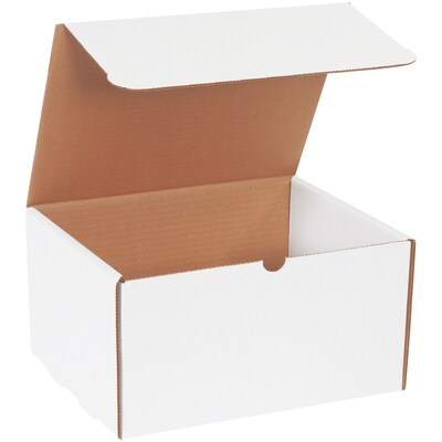 Quill Brand 11.125 x 8.75 x 6 Corrugated Shipping Boxes, 200#/ECT-32-B Mullen Rated  Pack of 50,