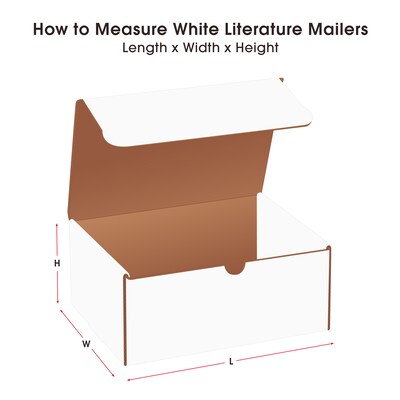 Quill Brand 11.125" x 8.75" x 6" Corrugated Shipping Boxes, 200#/ECT-32-B Mullen Rated  Pack of 50, (M1186)
