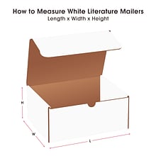 Quill Brand 11.125 x 8.75 x 6 Corrugated Shipping Boxes, 200#/ECT-32-B Mullen Rated  Pack of 50,