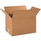 Quill Brand 18 x 12 x 12 Multi-Depth Shipping Boxes, 200#/ECT-32 Mullen Rated Corrugated, Pack of