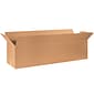 SI Products 48" x 12" x 12" Corrugated Shipping Boxes, 200#/ECT-32 Mullen Rated Corrugated, Pack of 10, (481212)