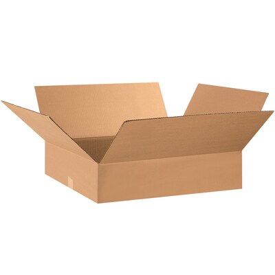 Staples 28 x 17 x 5 Corrugated Shipping Boxes, 200#/ECT-32 Mullen Rated Corrugated, Pack of 15, (28175)