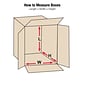 SI Products 24 x 24 x 18 Corrugated Shipping Boxes, 200#/ECT-32 Mullen Rated Corrugated, Pack of