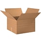 SI Products 20" x 20" x 12" Multi-Depth Shipping Boxes, 200#/ECT-32 Mullen Rated Corrugated, Pack of 15, (MD202012)