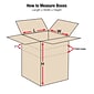 SI Products 20" x 20" x 12" Multi-Depth Shipping Boxes, 200#/ECT-32 Mullen Rated Corrugated, Pack of 15, (MD202012)