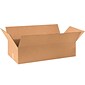 SI Products 30" x 14" x 7" Corrugated Shipping Boxes, 200#/ECT-32 Mullen Rated Corrugated, Pack of 10, (30147)