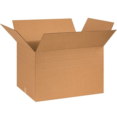 20 ~ 26x13x8" Corrugated Kraft Cardboard Cartons Shipping Packing Box Boxes 