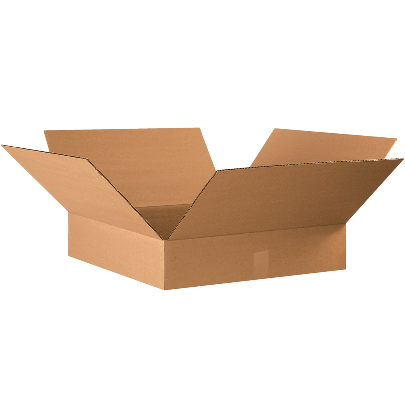 SI Products 22 x 22 x 4 Corrugated Shipping Boxes, 200#/ECT-32 Mullen Rated Corrugated, Pack of 10, (22224)