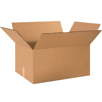 SI Products 24 x 18 x 12 Corrugated Shipping Boxes, 275#/ECT-48 Mullen Rated Corrugated, Pack of 10, (HD241812DW)